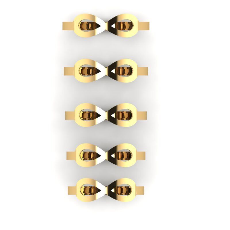 Gold Ring Jewelry  Ring stl 3dm 3dprintmodel 3D print model_3