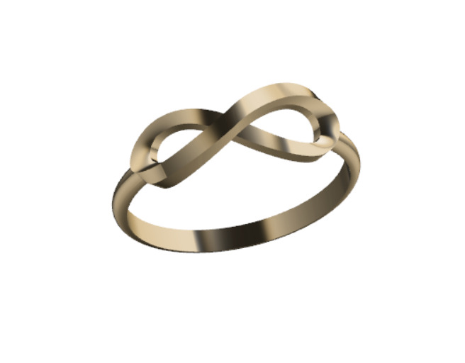 Gold Ring Jewelry  Ring stl 3dm 3dprintmodel 3D print model_1