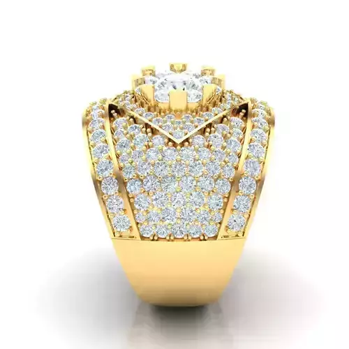 Popular Man Rings Diamond 1MR076