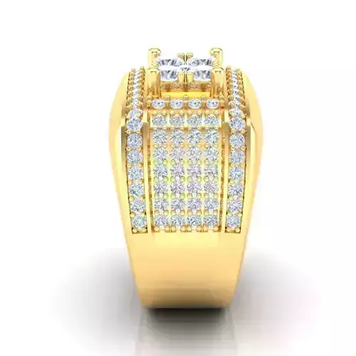 Popular Man Rings Diamond 1MR072