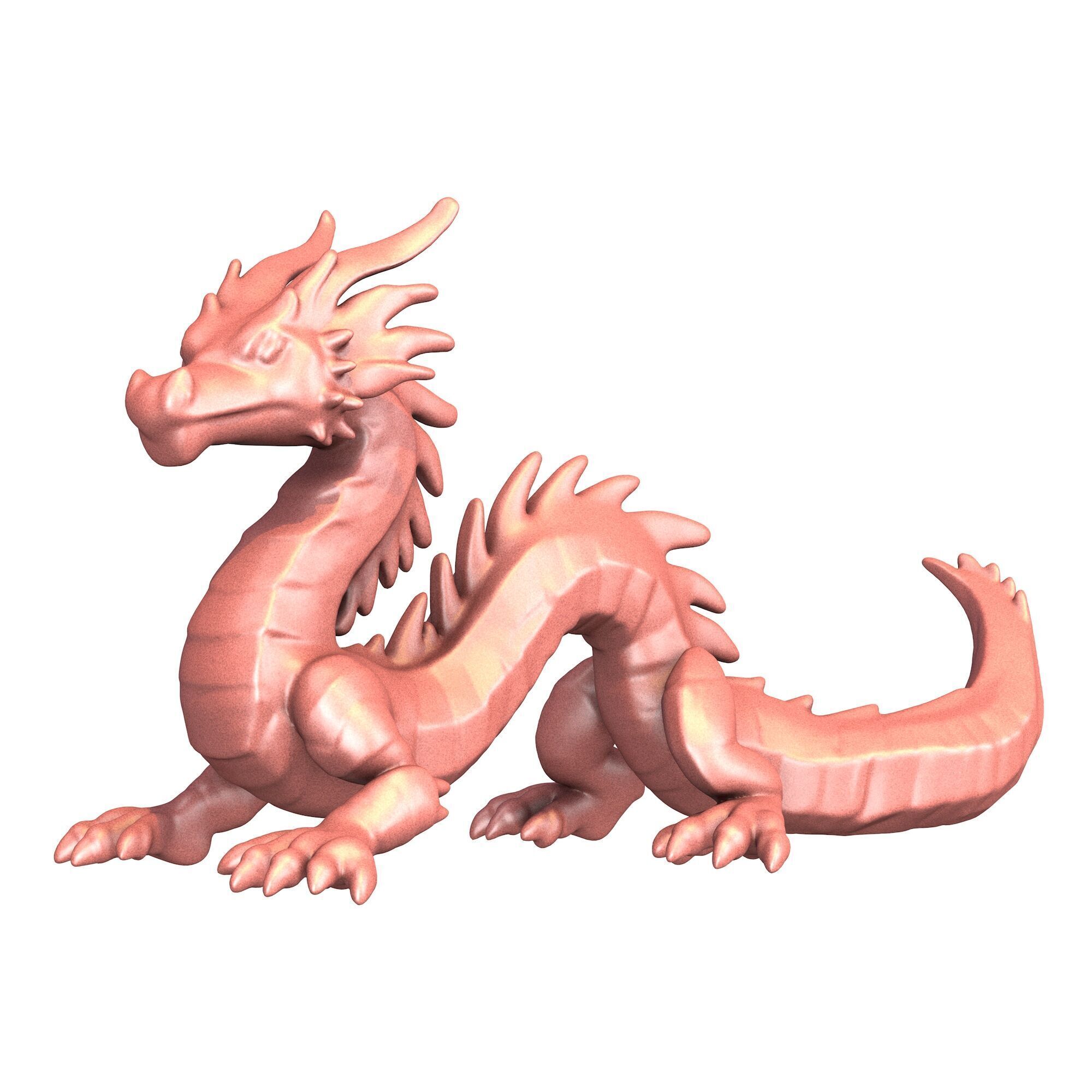 Dragon 3D model_3