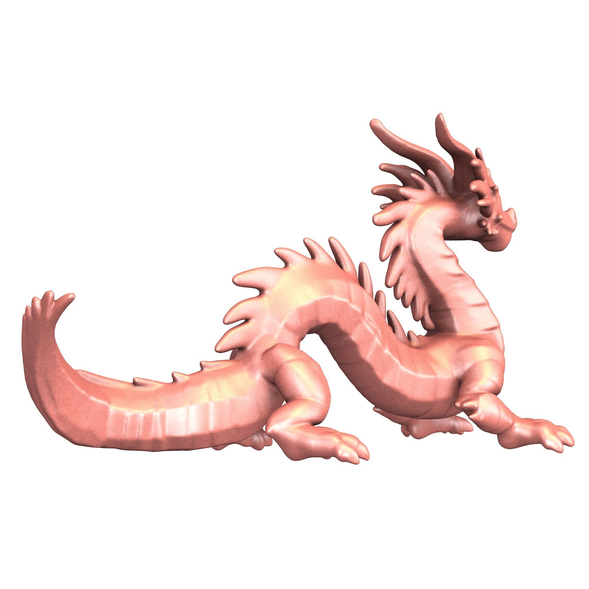Dragon 3D model_1
