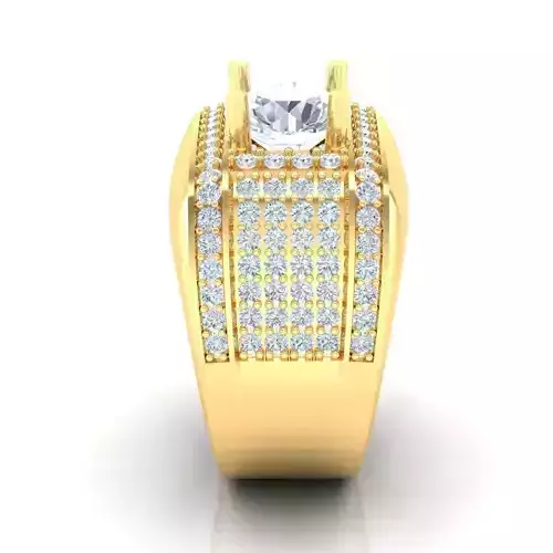 Popular Man Rings Diamond 1MR071