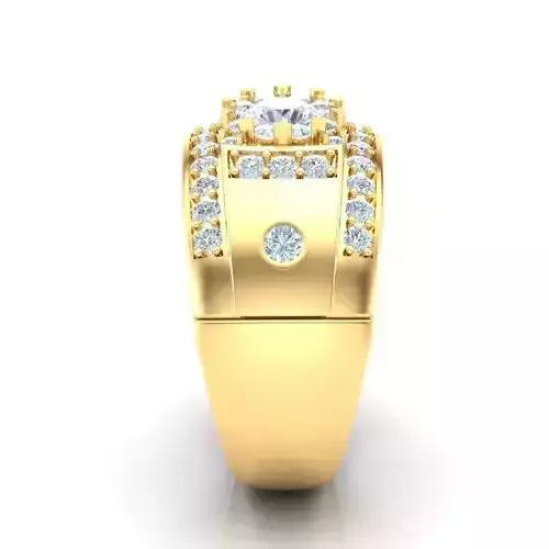 Popular Man Rings Diamond 1MR070