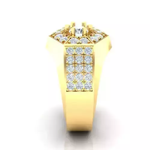 Popular Man Rings Diamond 1MR067