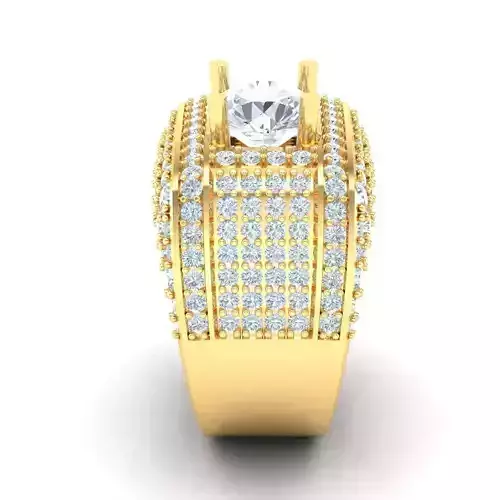 Popular Man Rings Diamond 1MR058