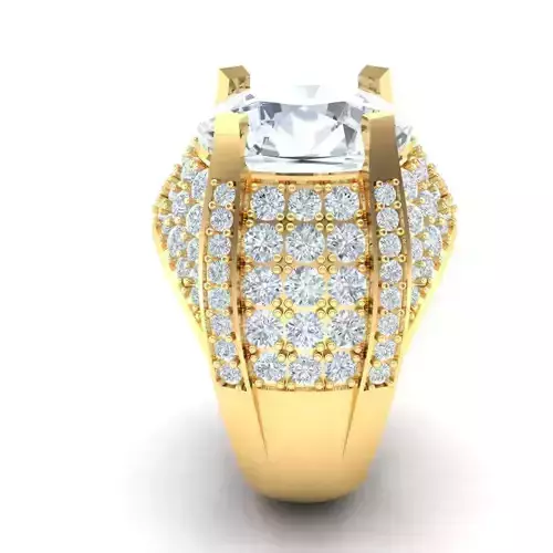 Popular Man Rings Diamond 1MR054