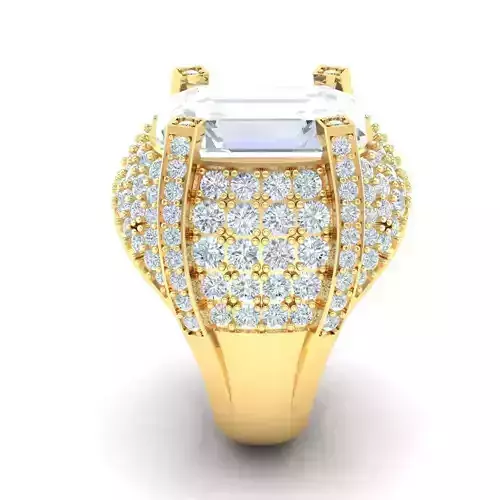 Popular Man Rings Diamond 1MR051