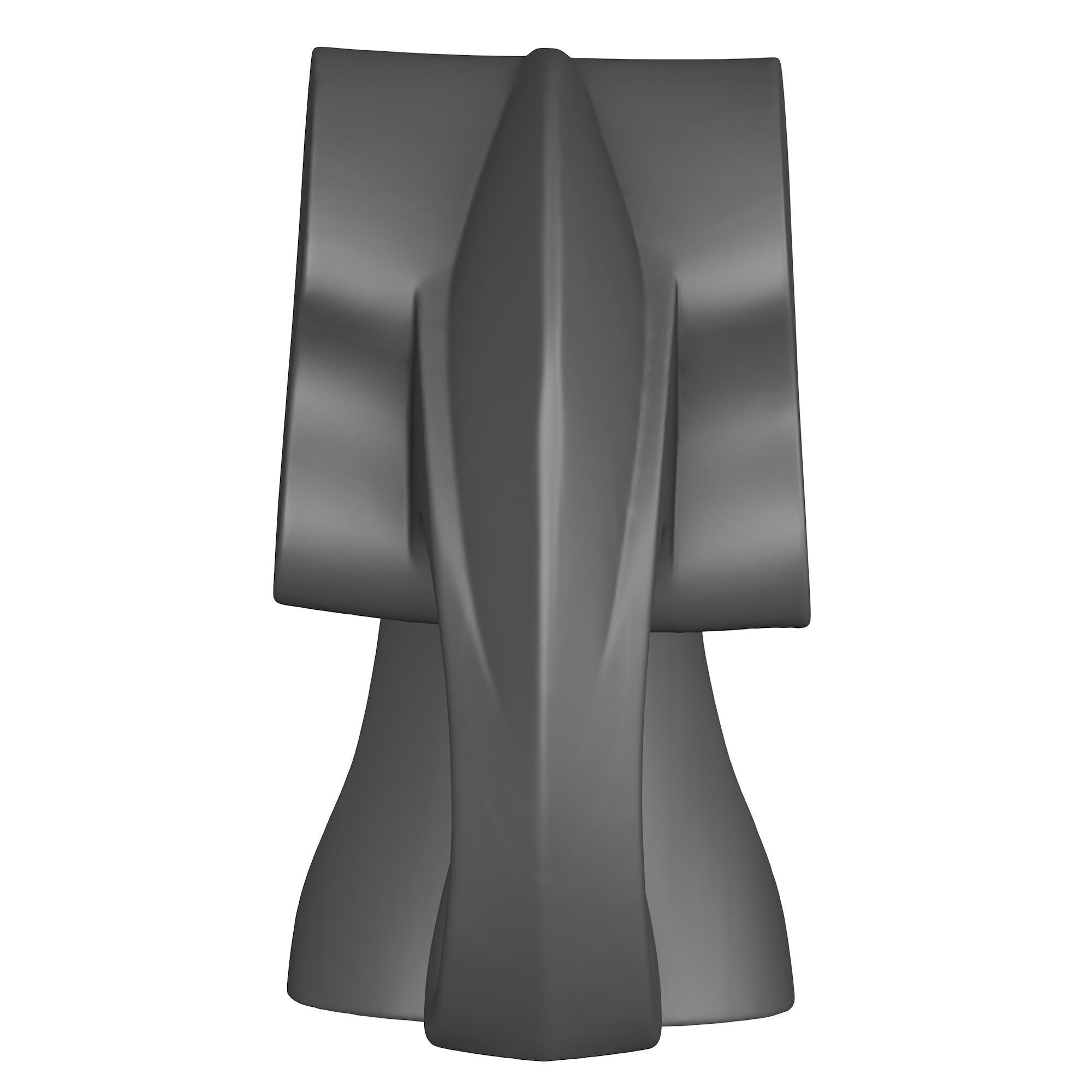 Modern Elephant Figurine 3D print model_5