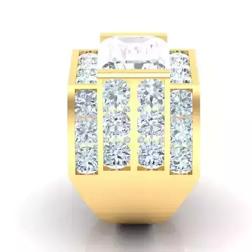 Popular Man Rings Diamond 1MR039