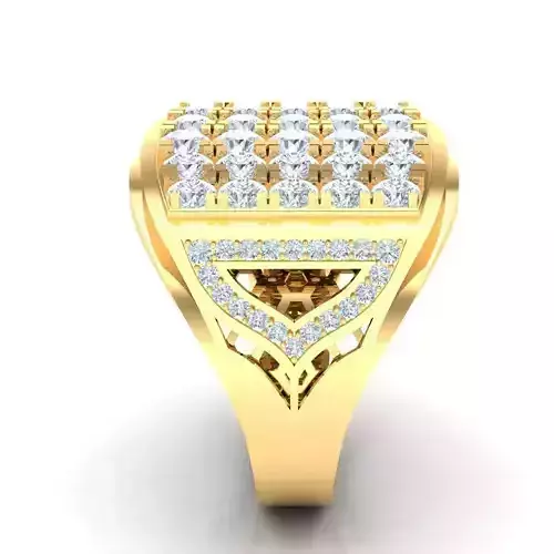 Popular Man Rings Diamond 1MR038