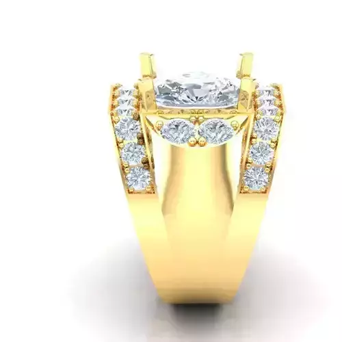 Popular Man Rings Diamond 1MR035