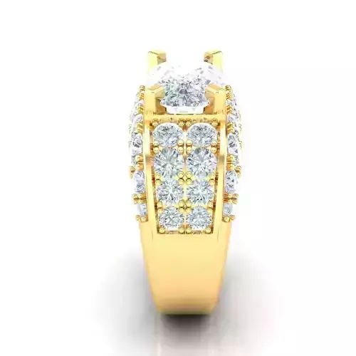 Popular Man Rings Diamond 1MR031