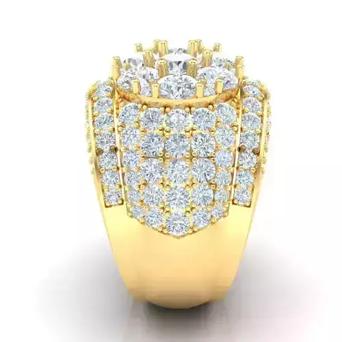 Popular Man Rings Diamond 1MR030