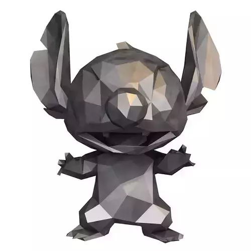 Stitch Low Poly