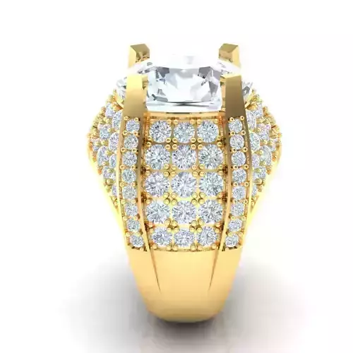 Popular Man Rings Diamond 1MR024