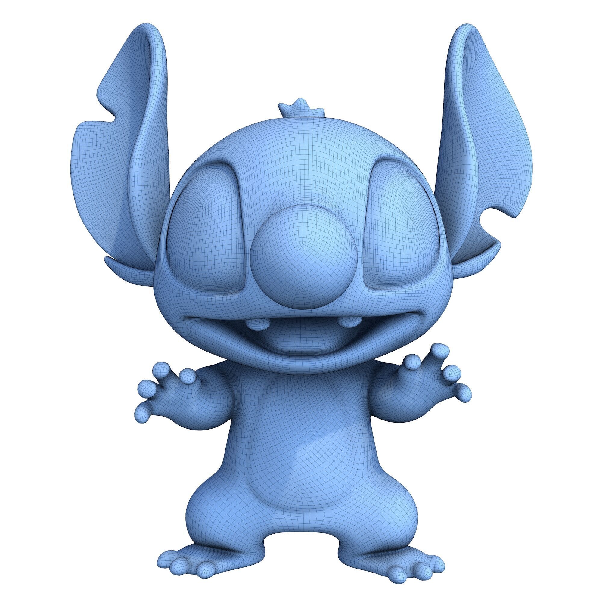 Stitch 3D print model_6