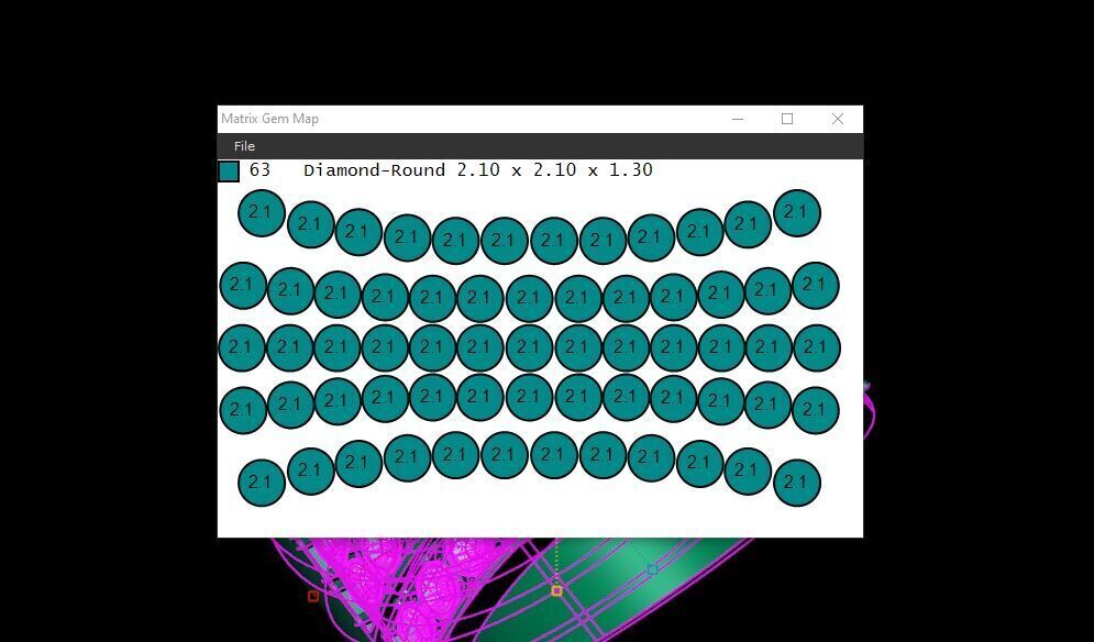 Popular Man Rings Diamond 1MR022 3D model_2