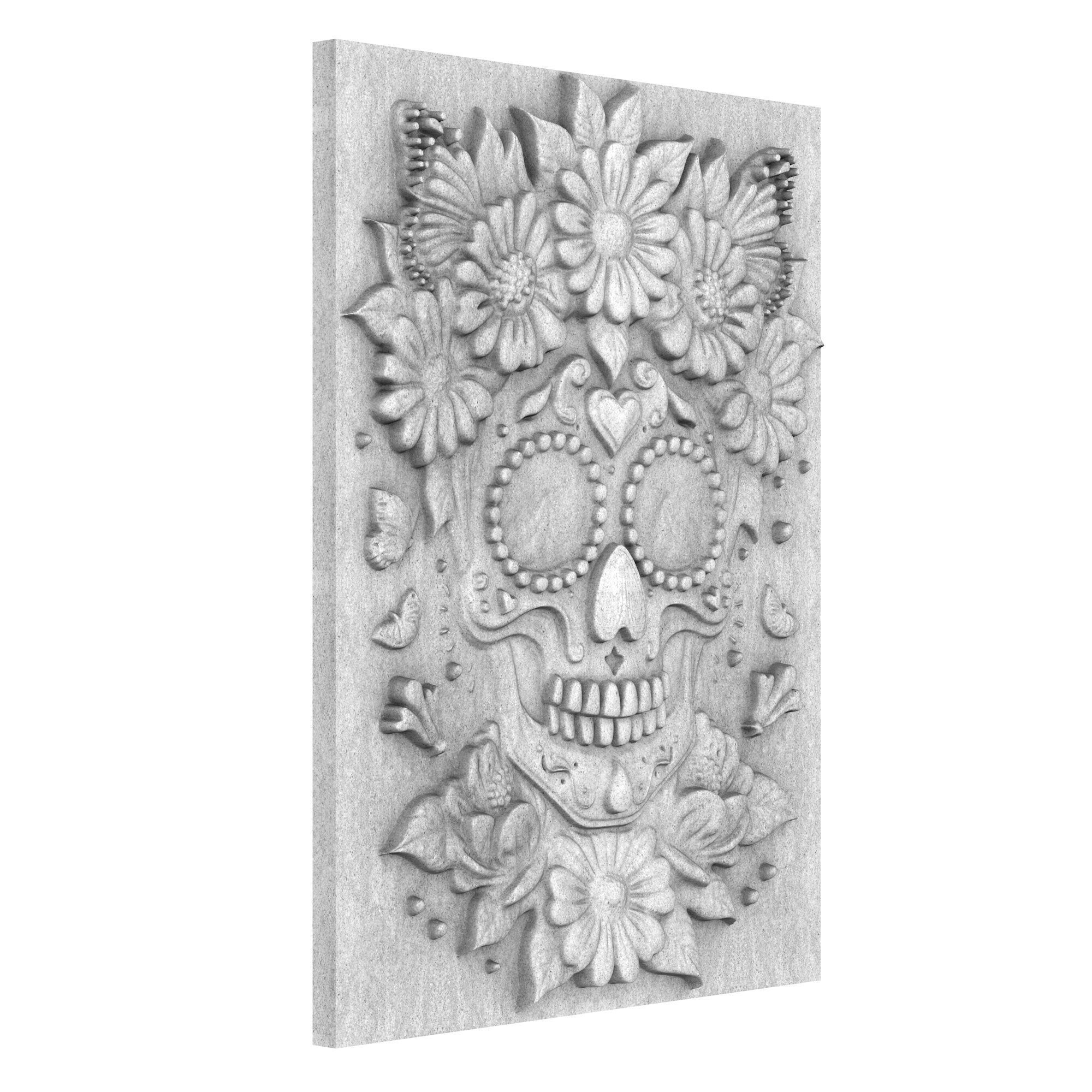 Sugar Skull 2 3D model_1