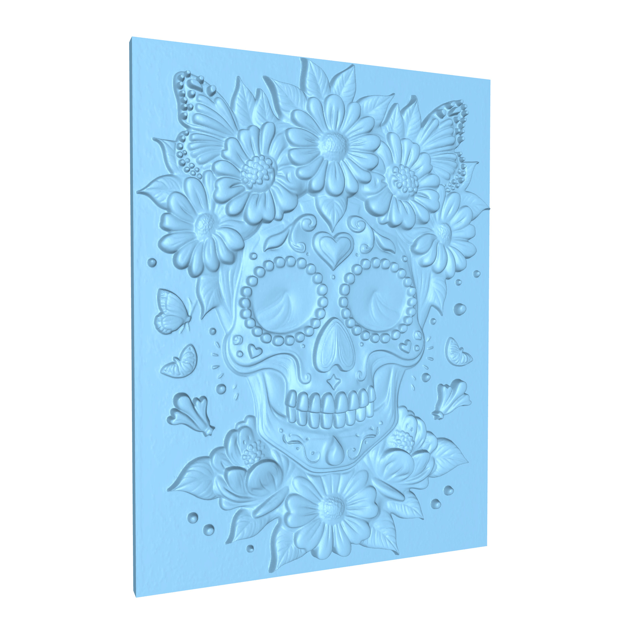 Sugar Skull 2 3D model_5