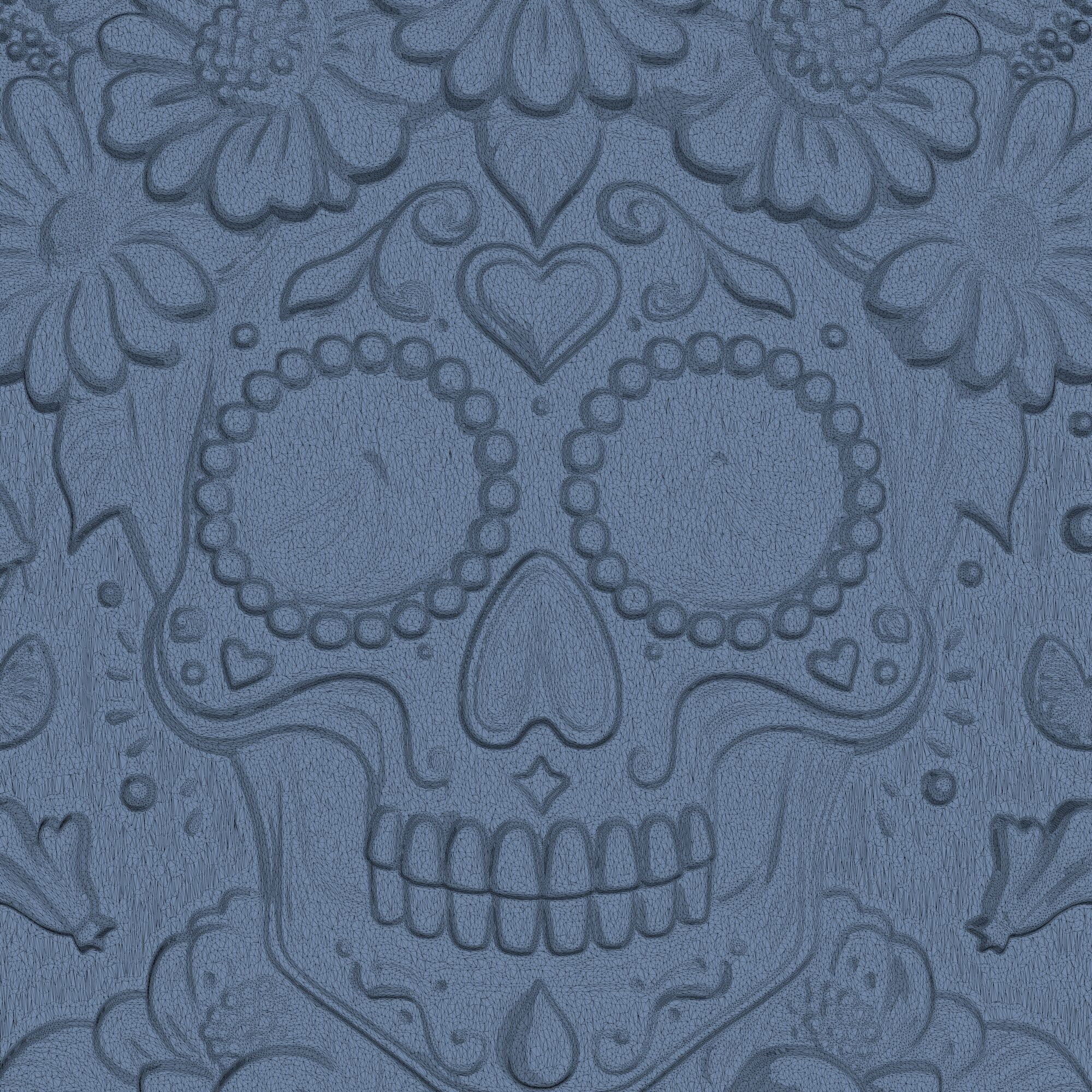 Sugar Skull 2 3D model_7
