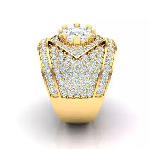 Popular Man Rings Diamond 1MR009