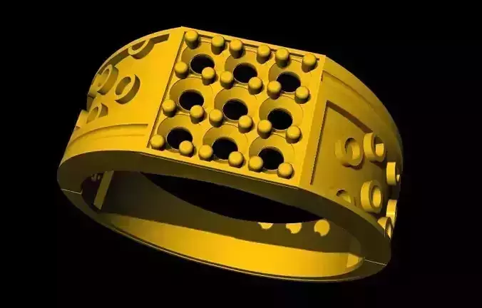 diamond ring 3dm file