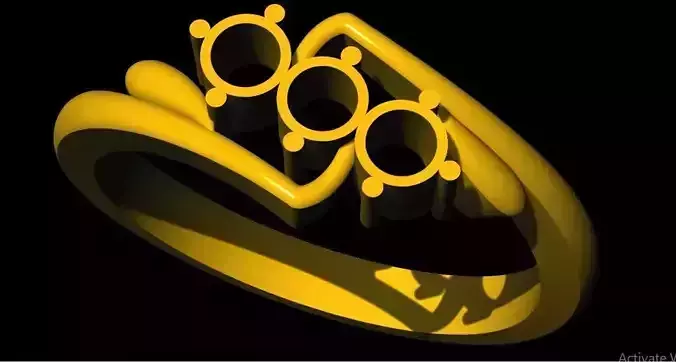 diamond ring 3dm file