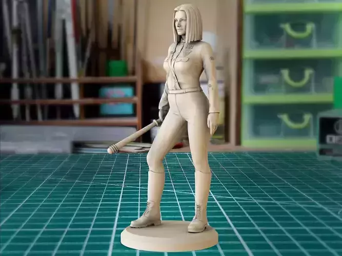 Sandra Bullock Demolition-Man-1993 3D print model