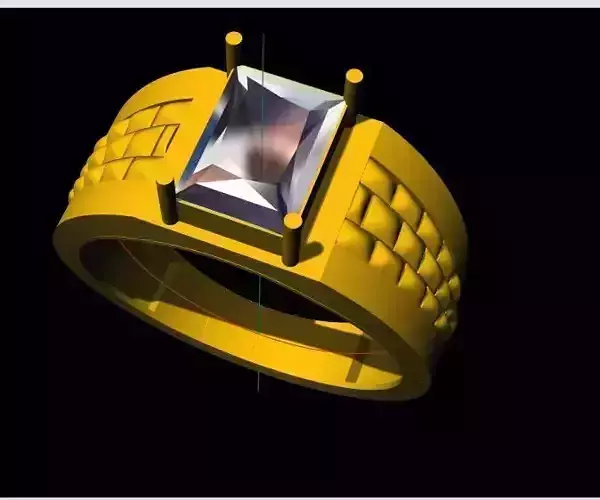 men ring 3dm file 3D print model