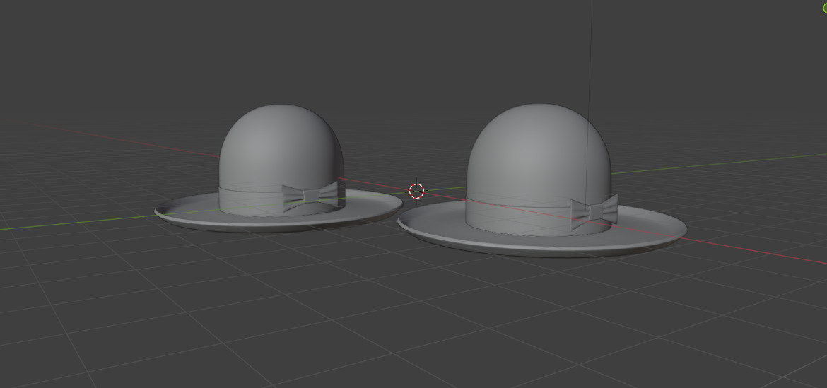 Bowler Hat 3D model_12