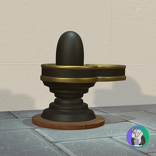 Lord Shiva Shivling Minimal Modern Aesthetics 5 Inch Free 3D print model
