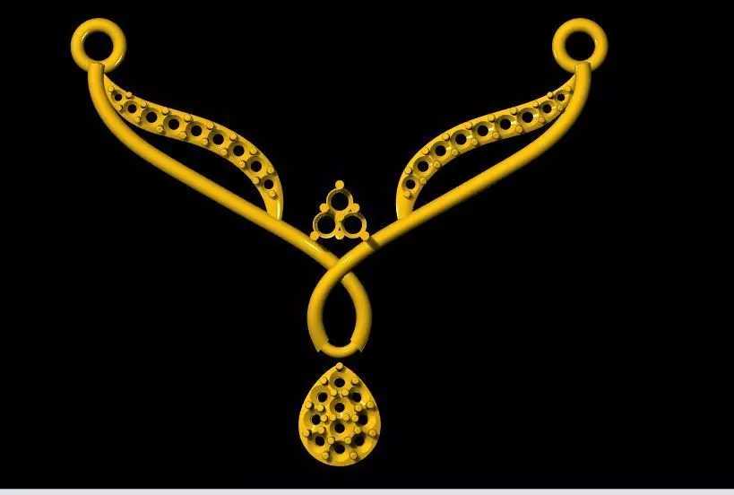 tanmaniya pendant 3dm file 3D print model_0