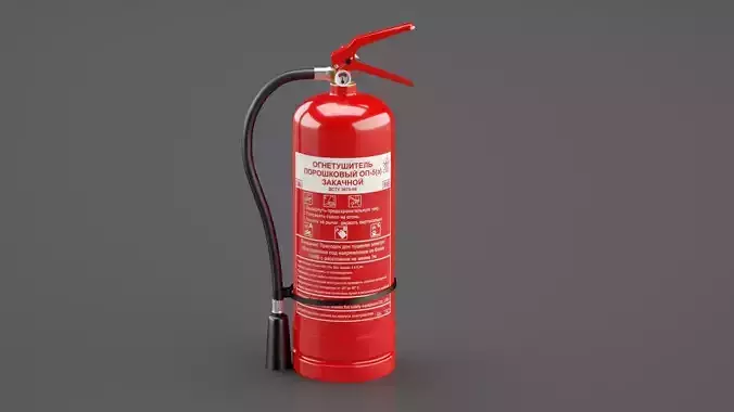Fire Extinguisher 3D model