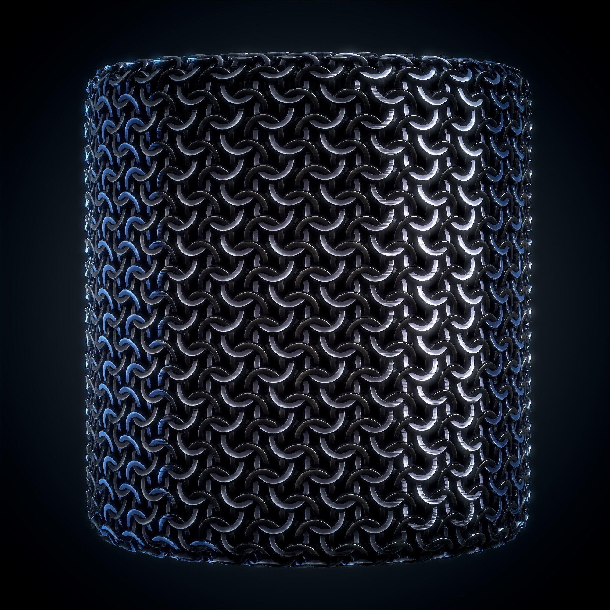 Medieval Chain Armor Stylized - Vol 01 - SBsar - Maps Texture_9