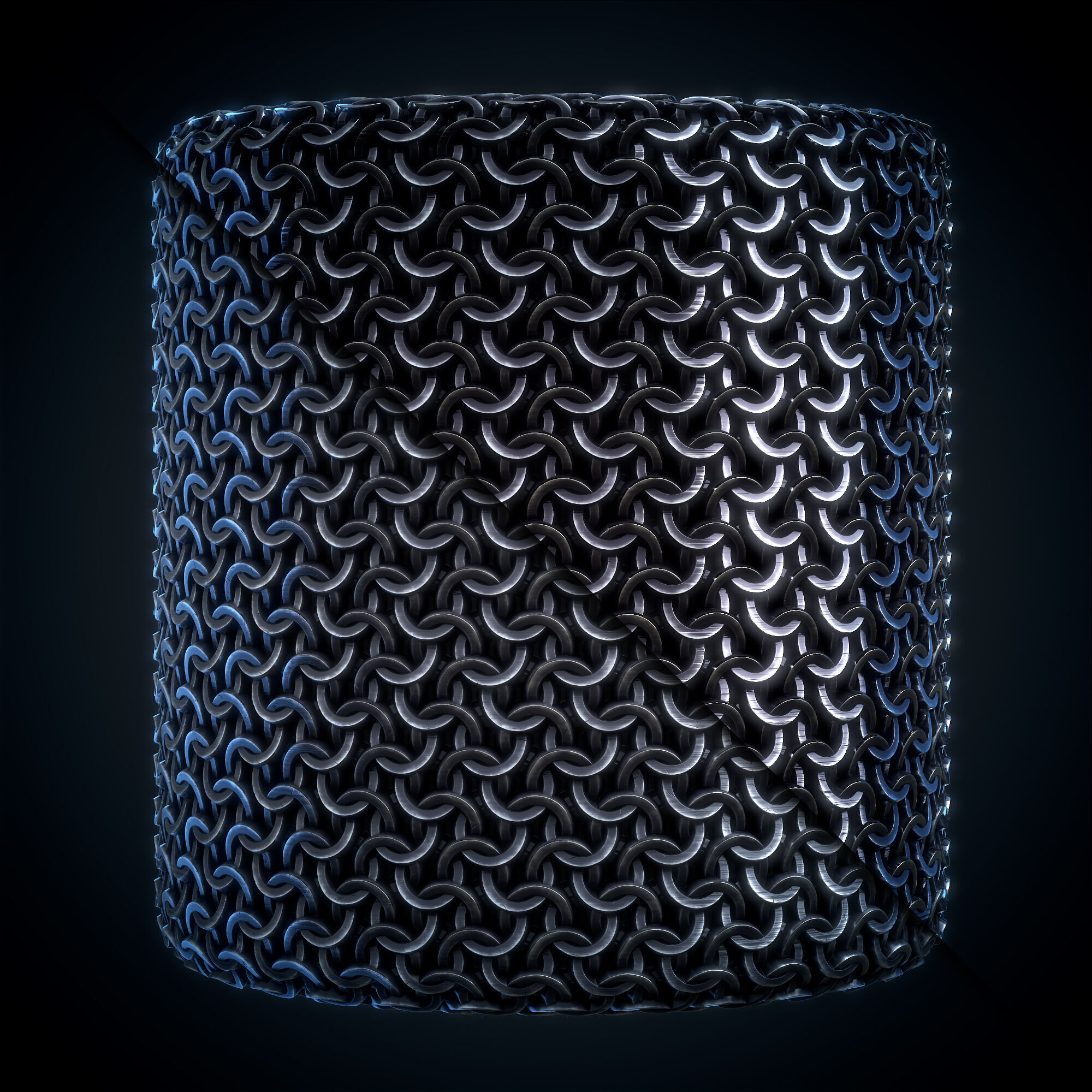 Medieval Chain Armor Stylized - Vol 01 - SBsar - Maps Texture_7