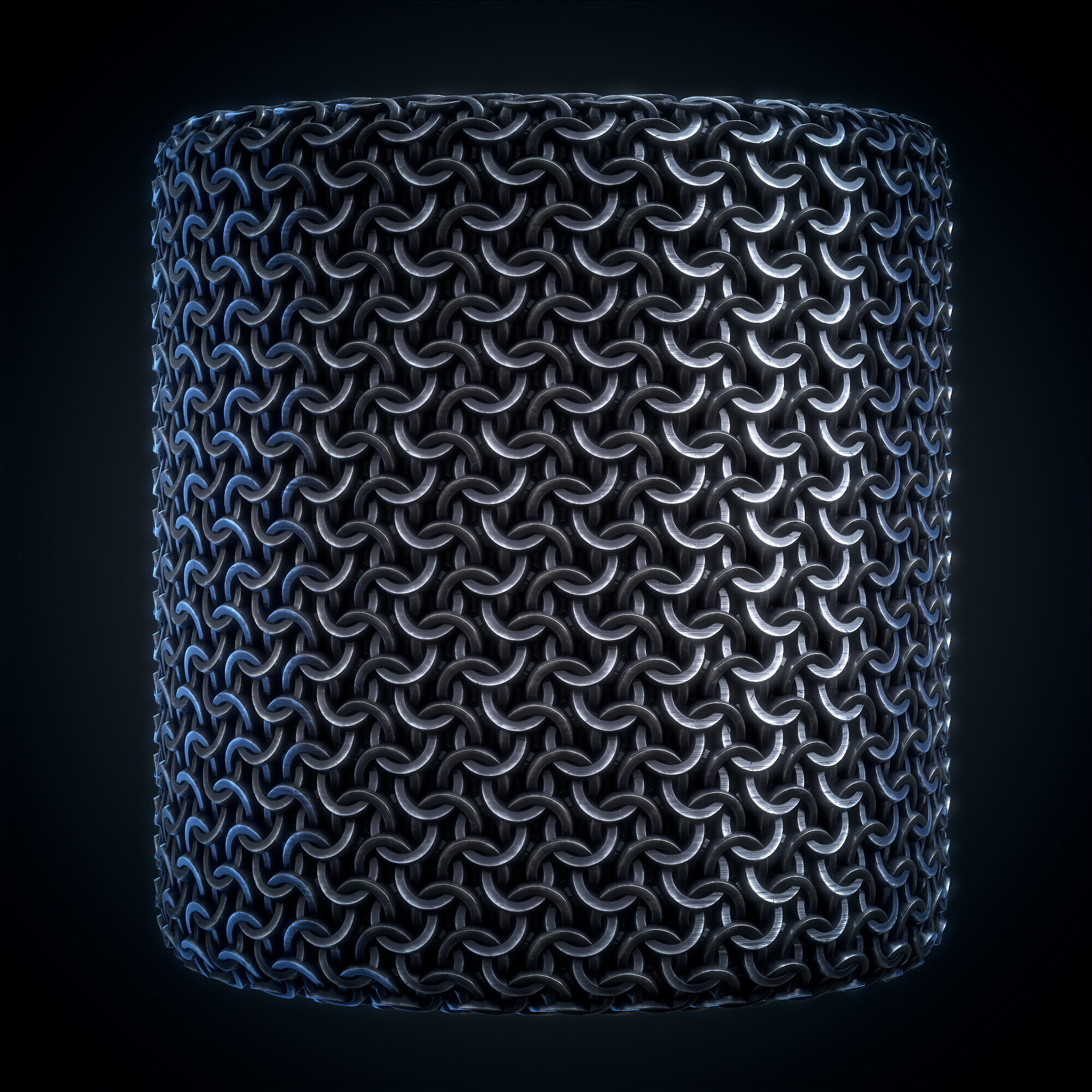 Medieval Chain Armor Stylized - Vol 01 - SBsar - Maps Texture_8