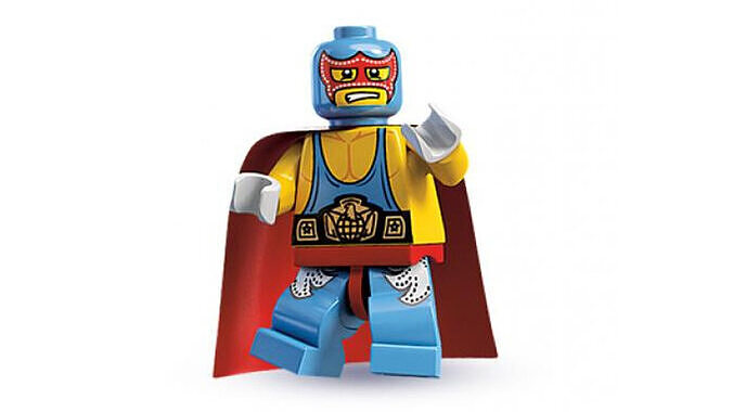 3D print minifigure - 8683-10 Super-Wrestler 3D print model