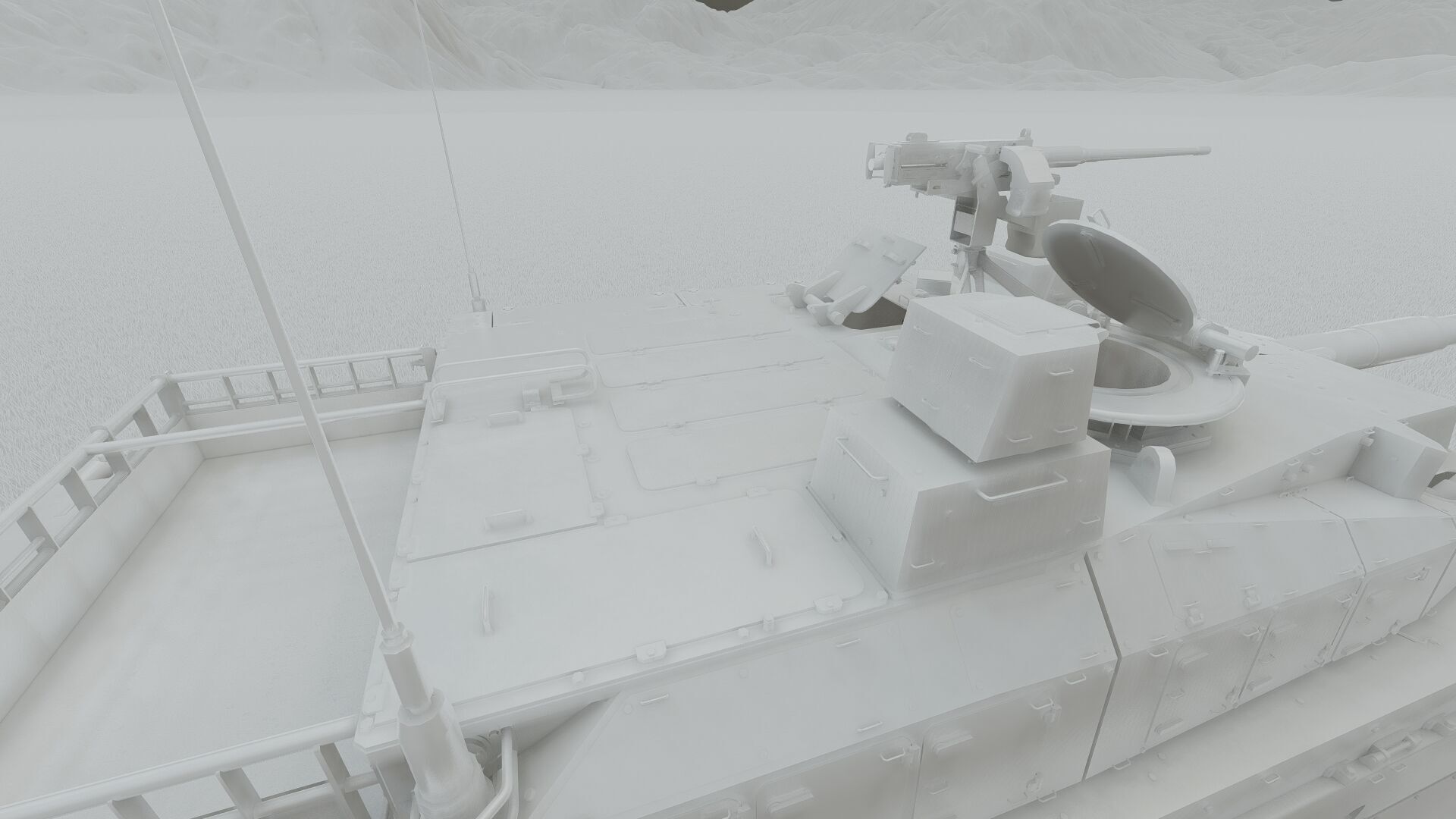 japanese type 10 main battle tank 3D model_34