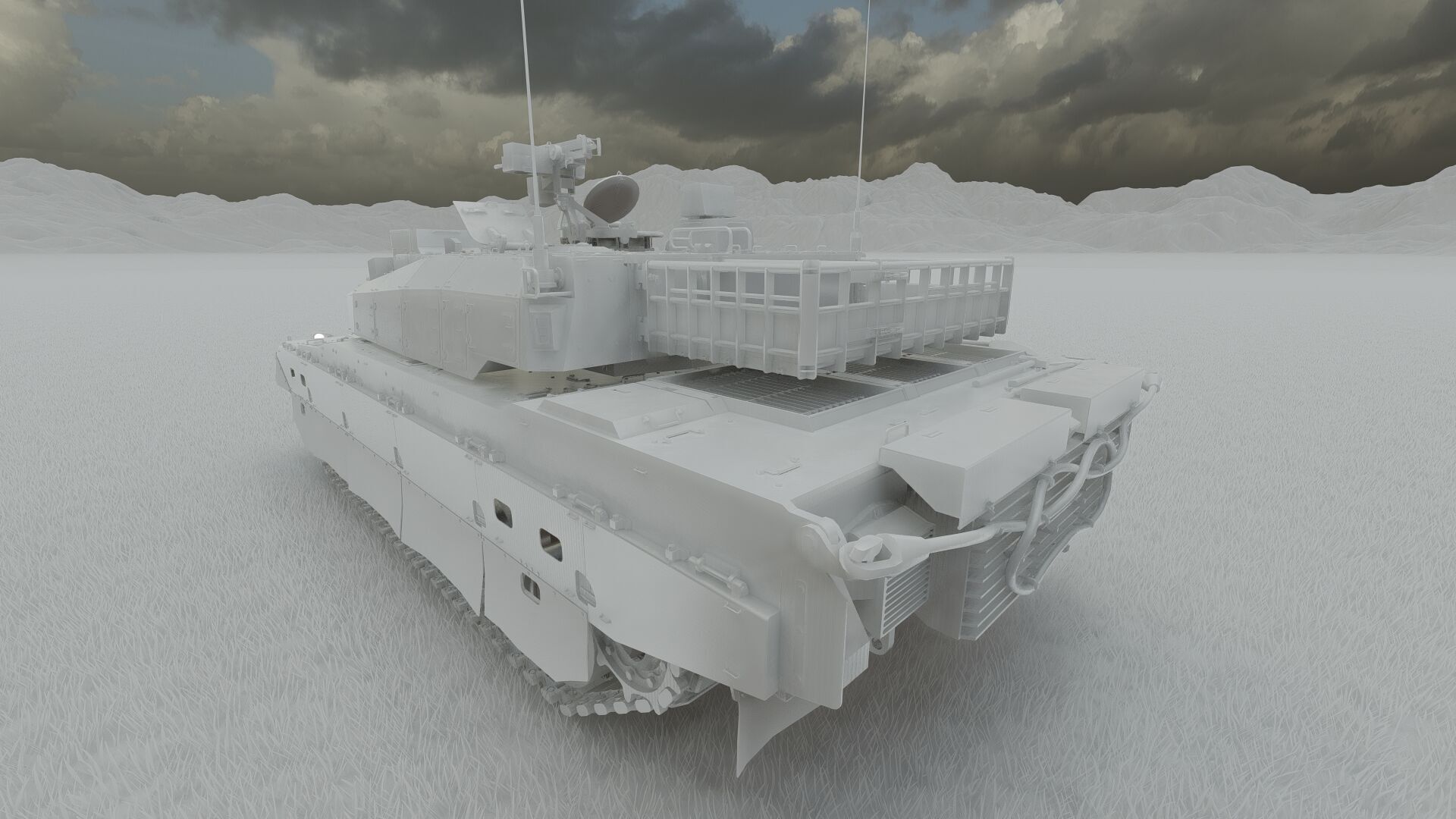 japanese type 10 main battle tank 3D model_30