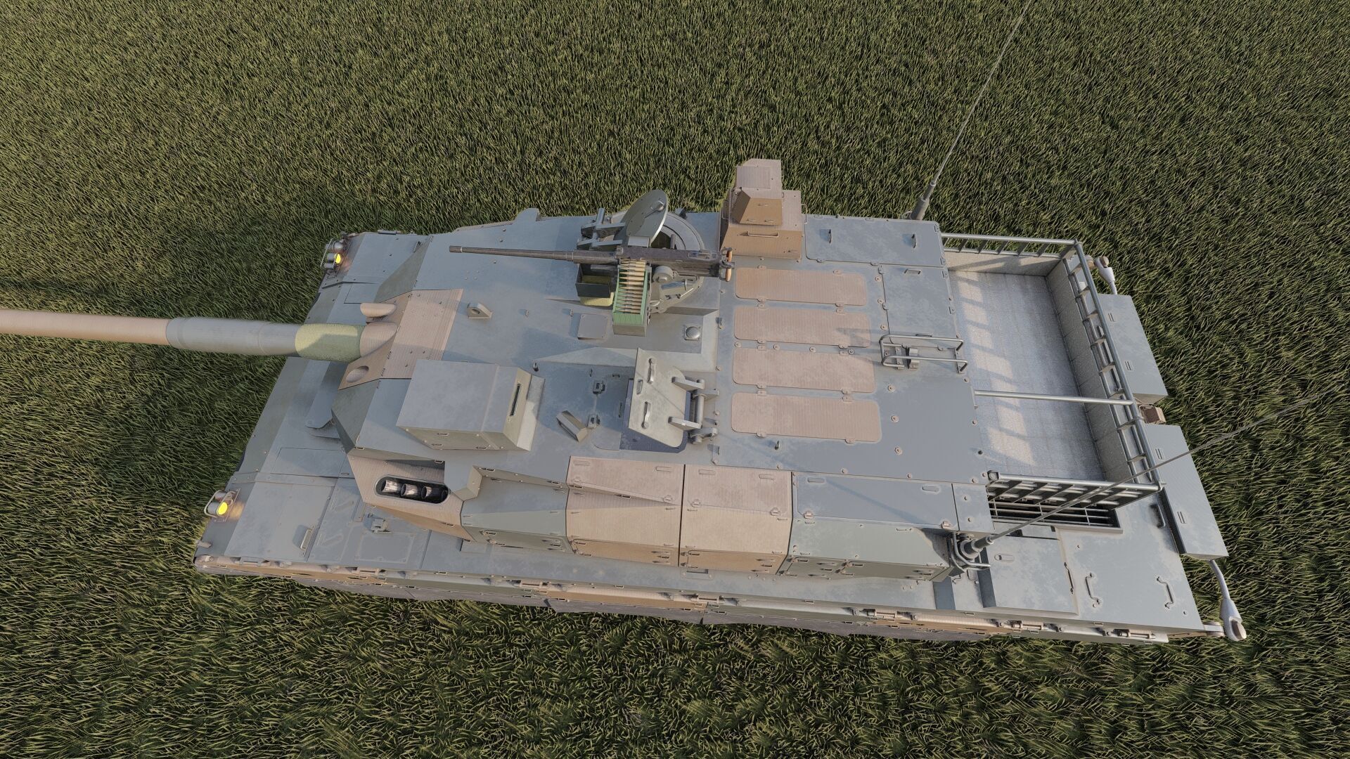 japanese type 10 main battle tank 3D model_22