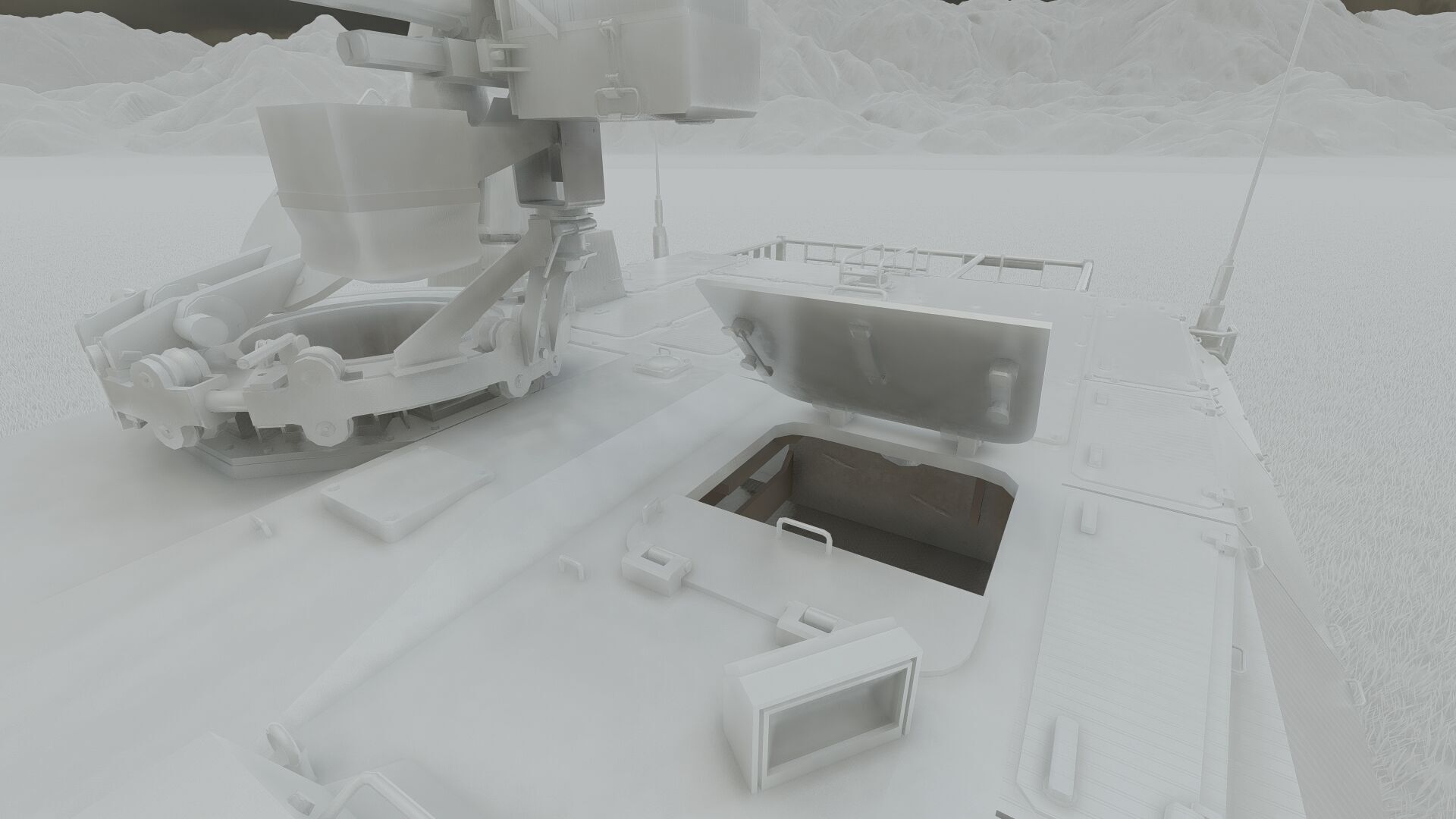 japanese type 10 main battle tank 3D model_37