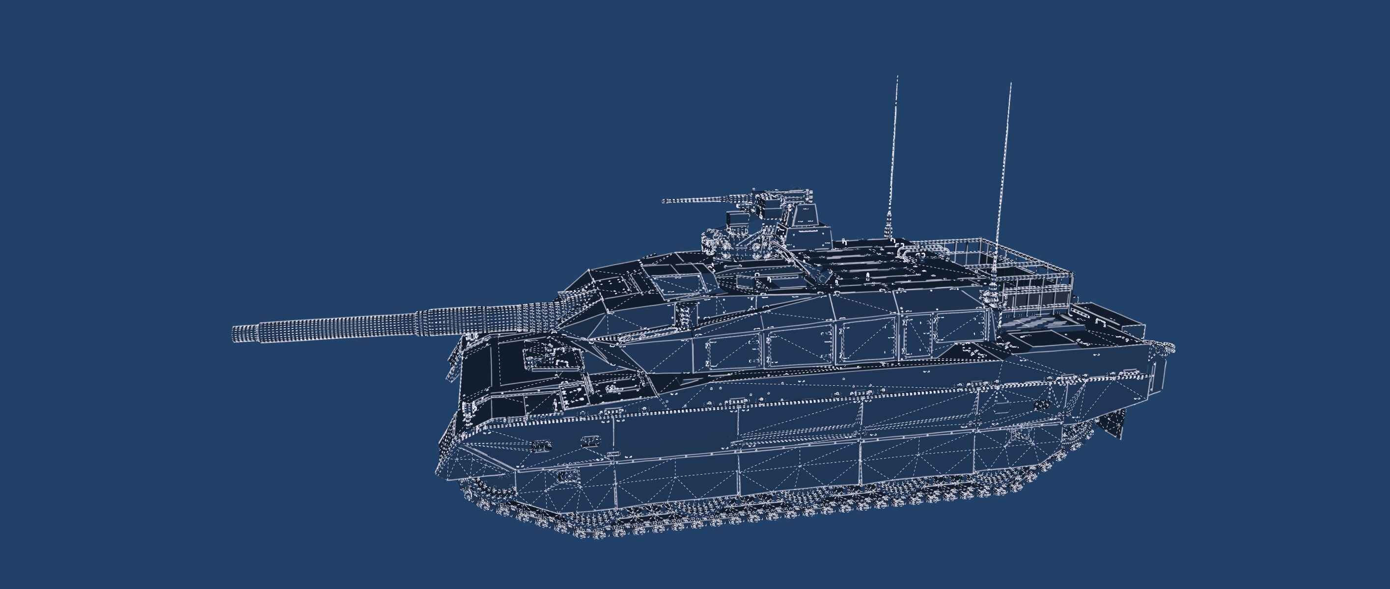 japanese type 10 main battle tank 3D model_40