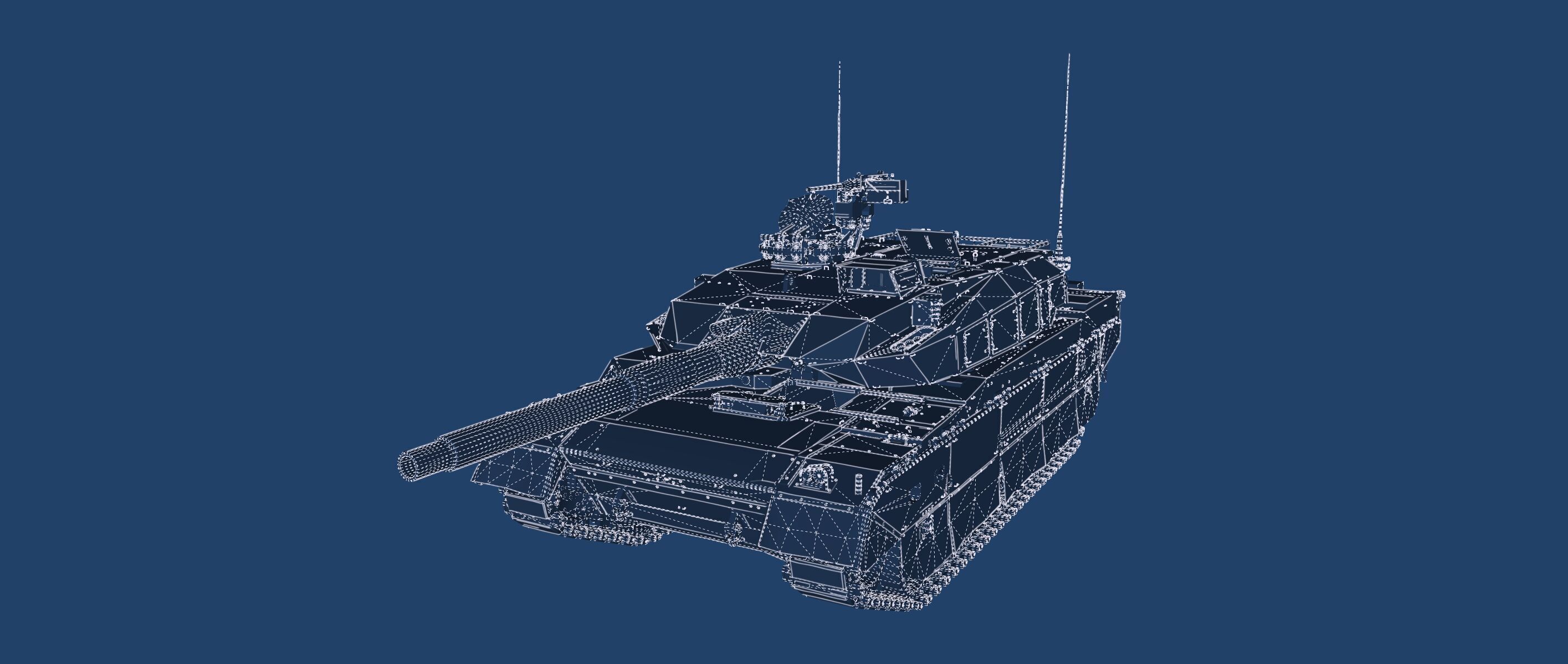 japanese type 10 main battle tank 3D model_41