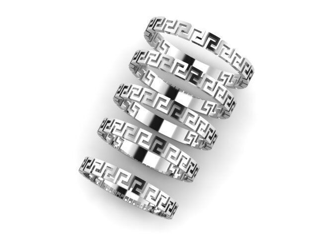 Gold Ring Jewelry  Ring stl 3dm 3dprintmodel 3D print model_1