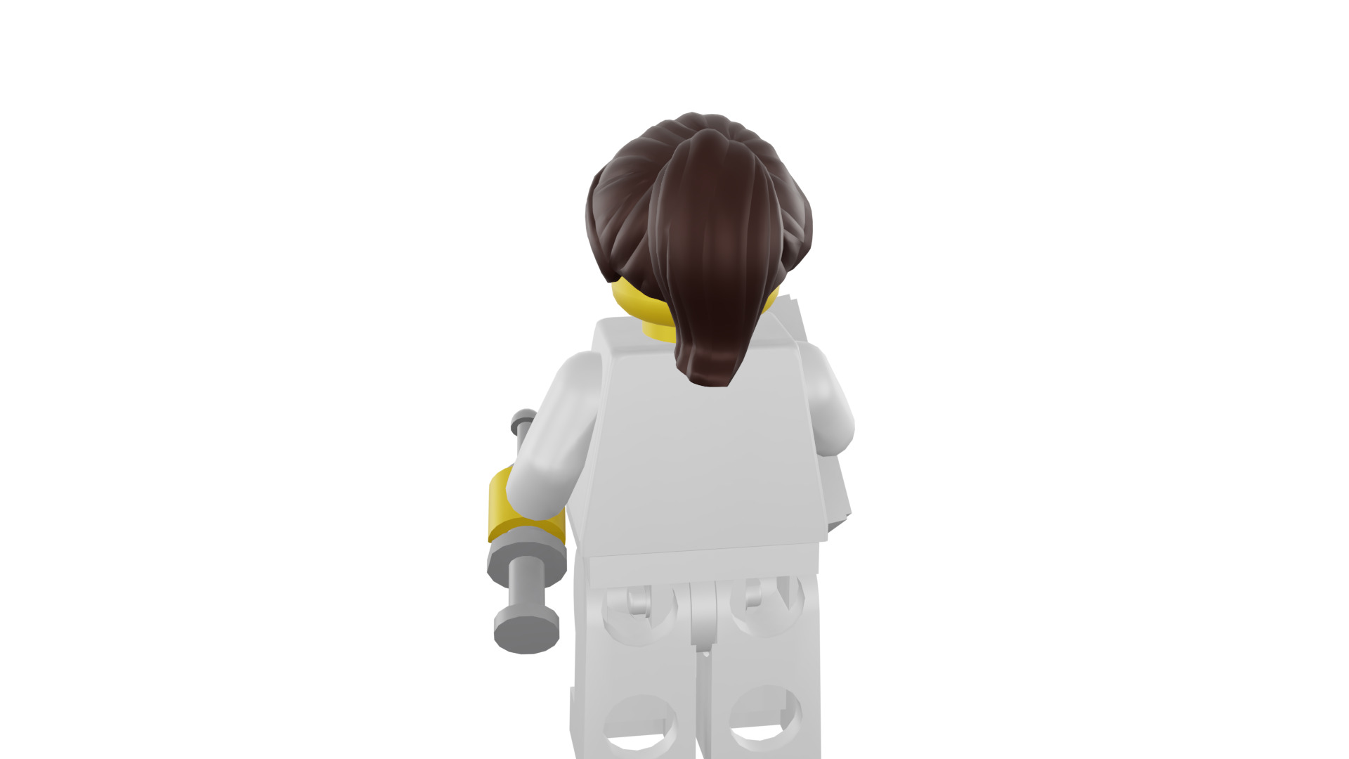 3D print minifigure - 8683-11 Nurse 3D print model_26