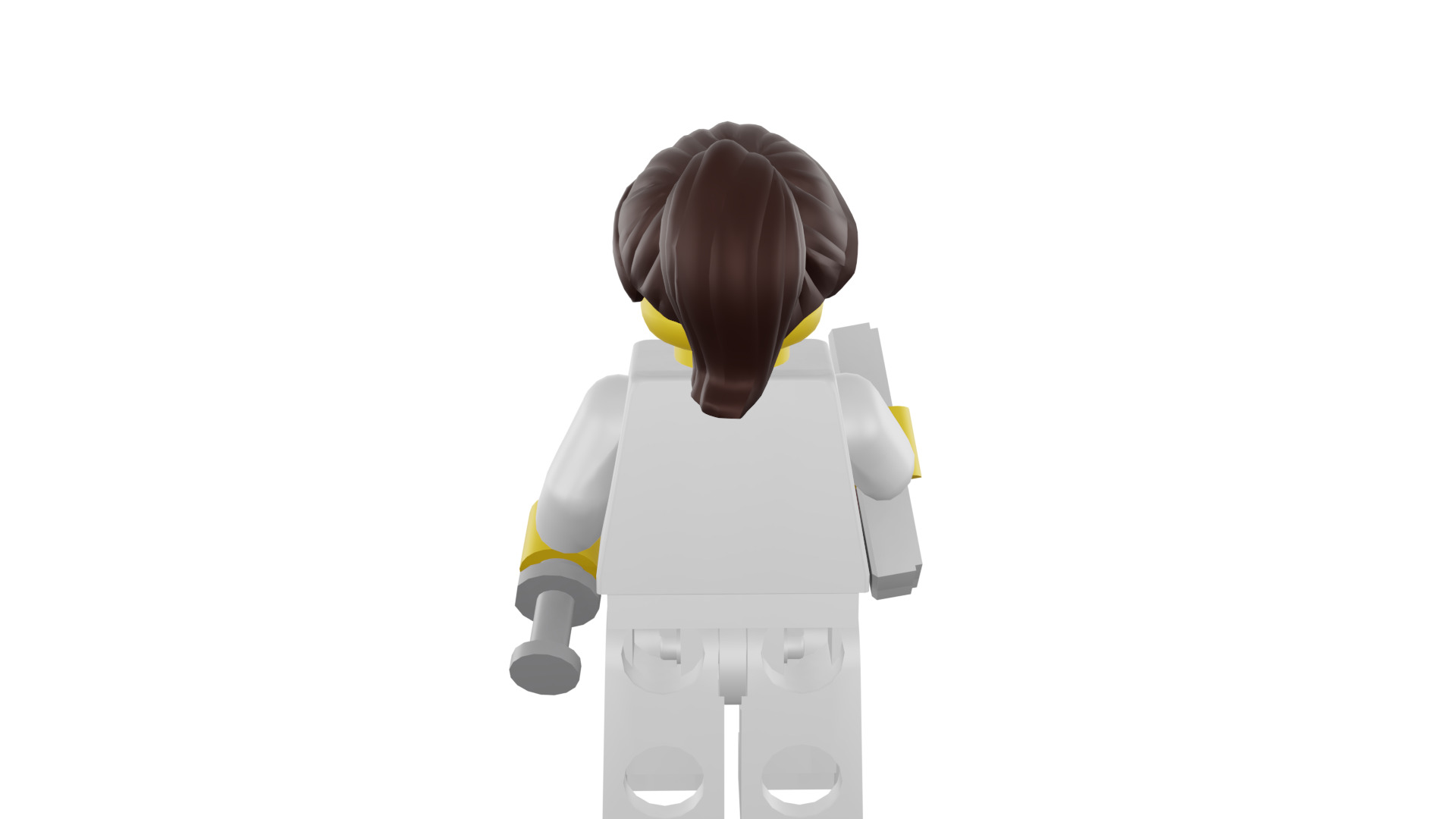 3D print minifigure - 8683-11 Nurse 3D print model_25