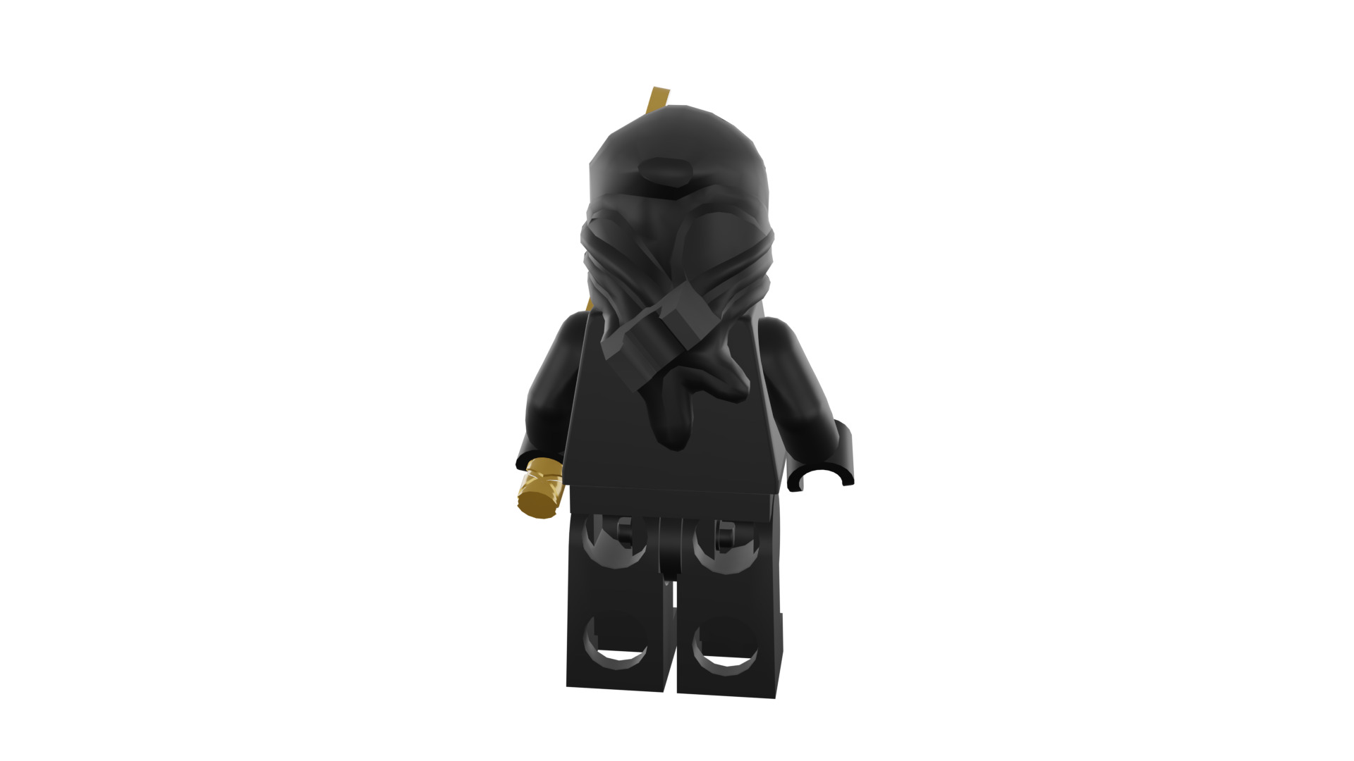 3D print minifigure - 8683-12 Ninja 3D print model_23