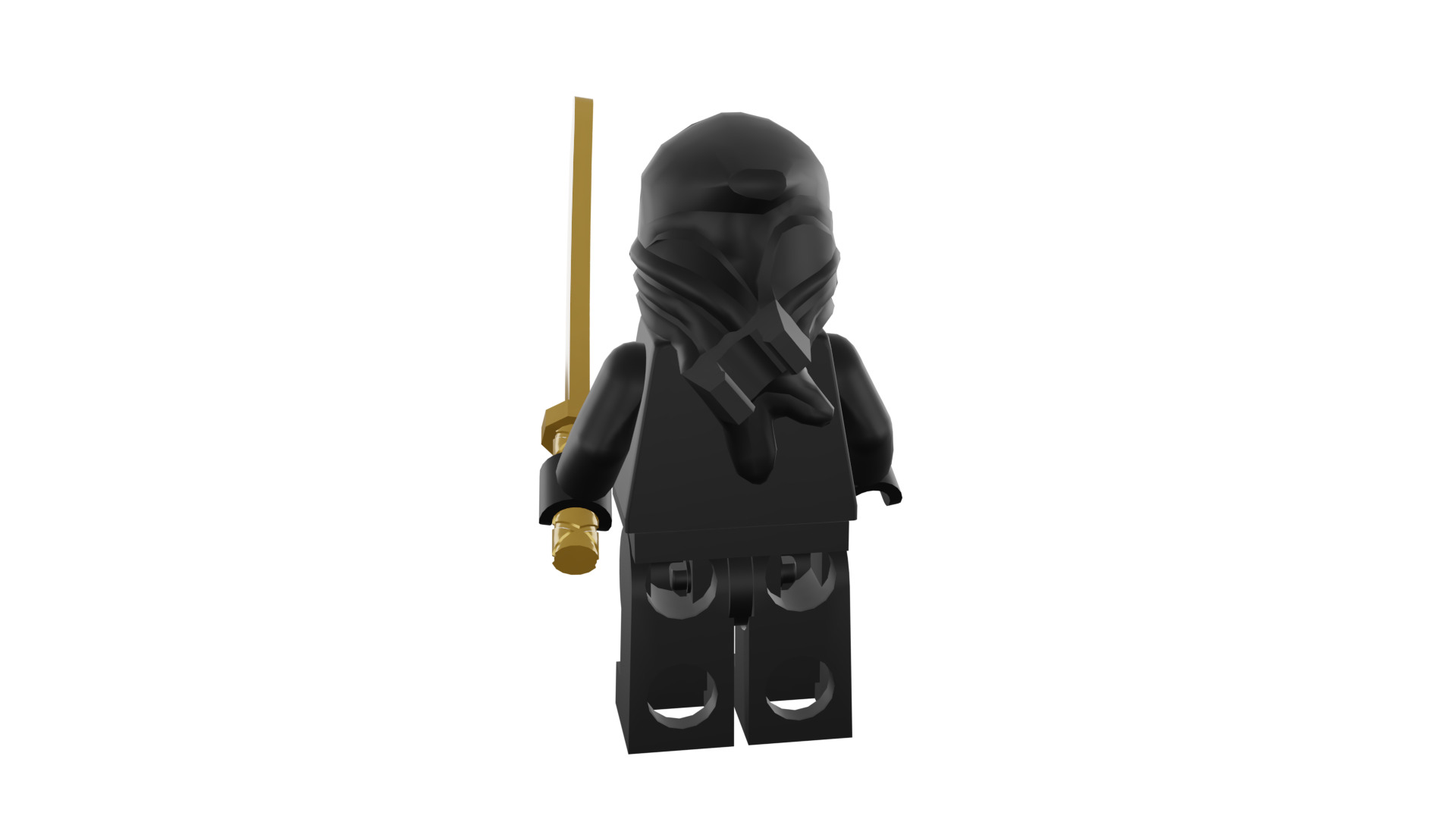 3D print minifigure - 8683-12 Ninja 3D print model_25