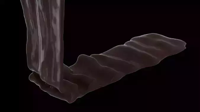Chocolate Pouring Animation